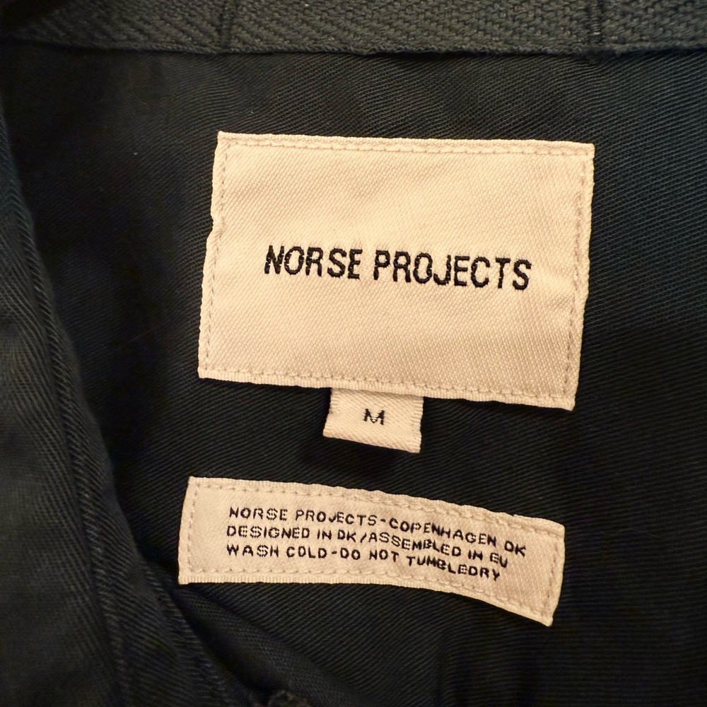 Norse Projects, Forest Green Button Down, Size Me… - image 2